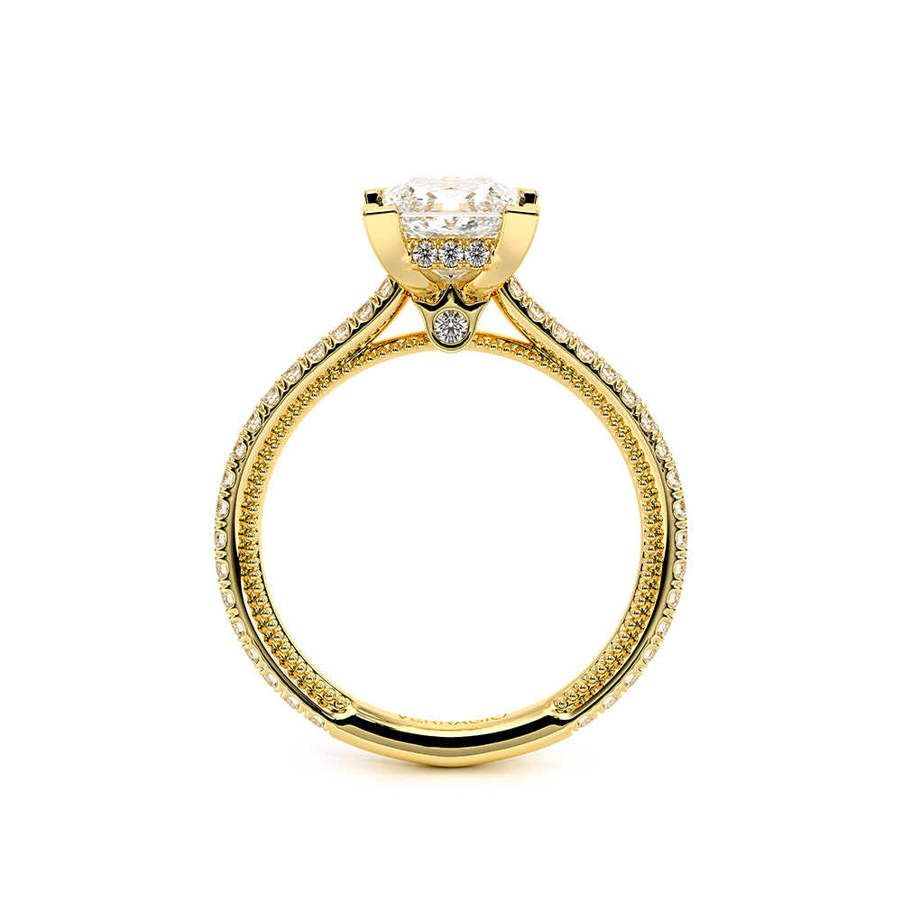 Renaissance-992P13-14K Yellow Gold Princess