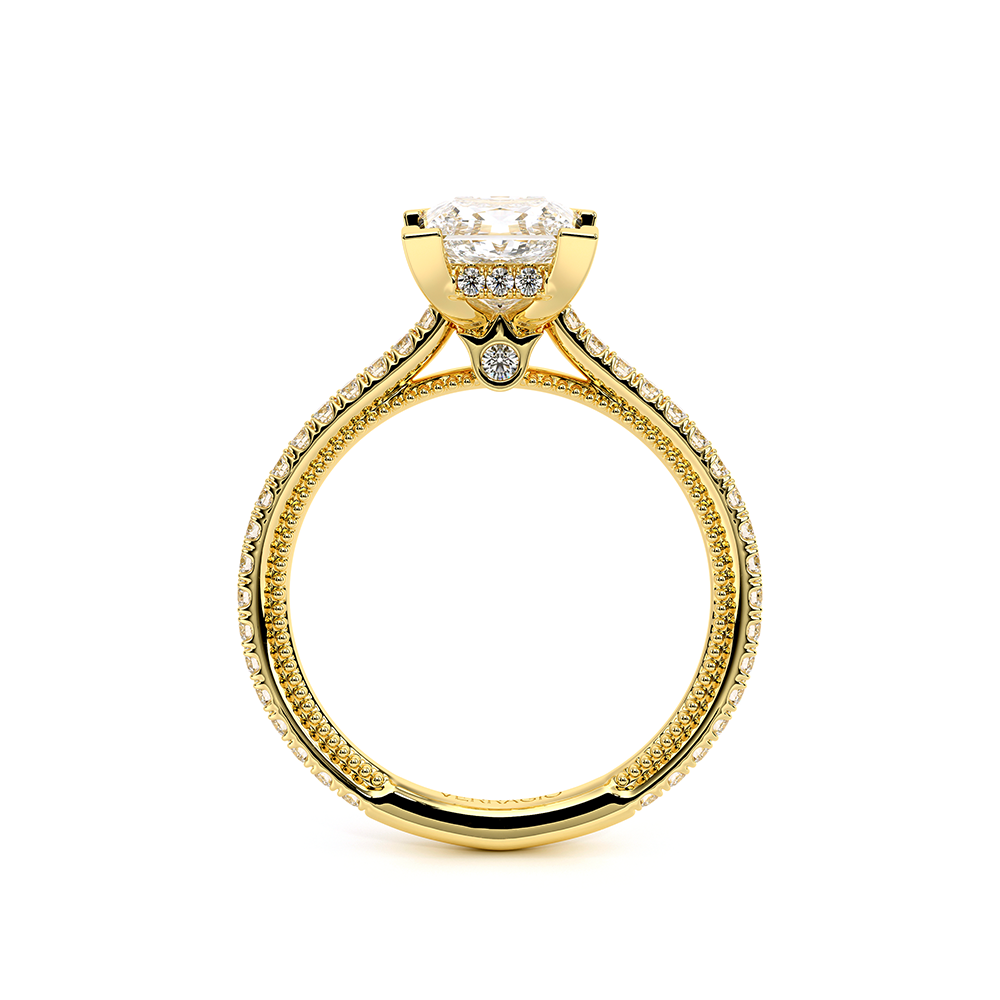 Verragio Pave Princess Engagement Ring