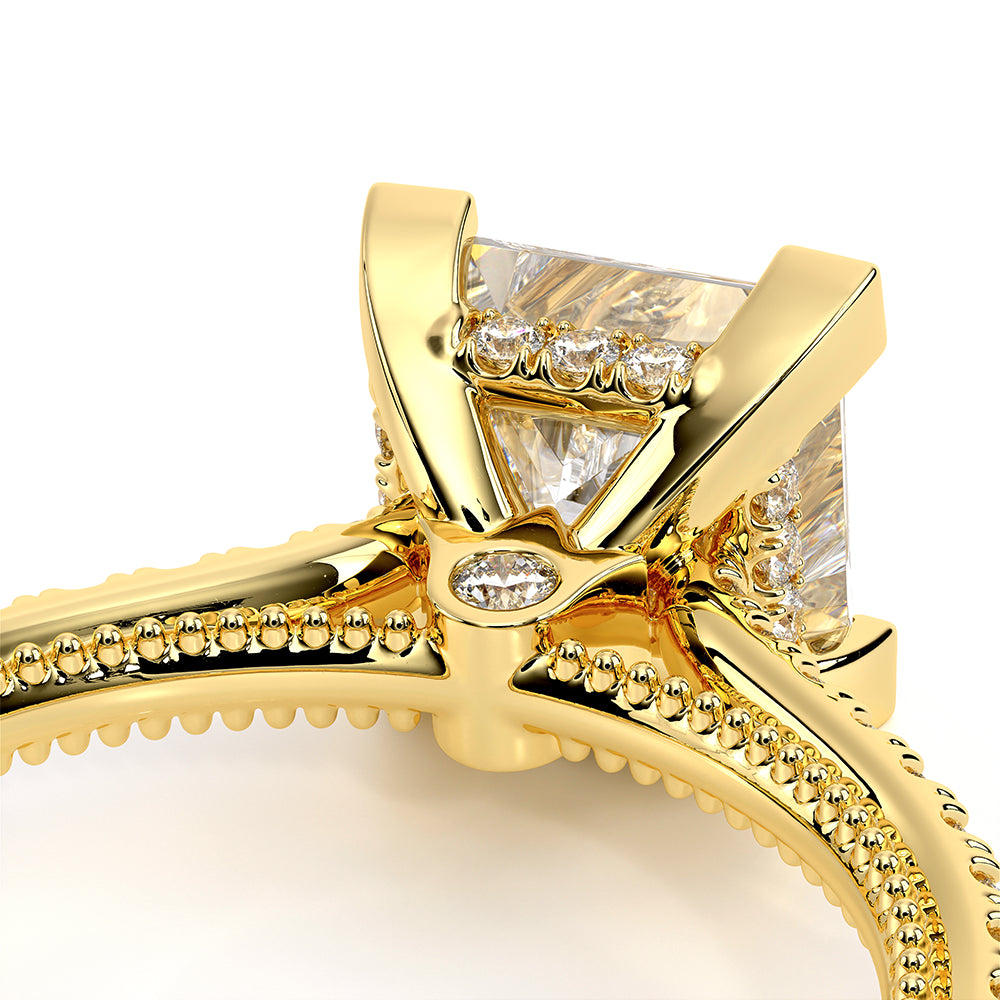 Renaissance-992P13-14K Yellow Gold Princess