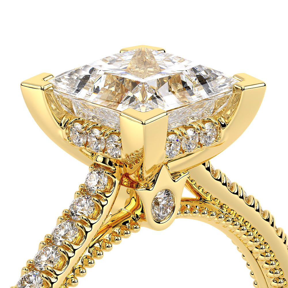 Renaissance-992P13-14K Yellow Gold Princess