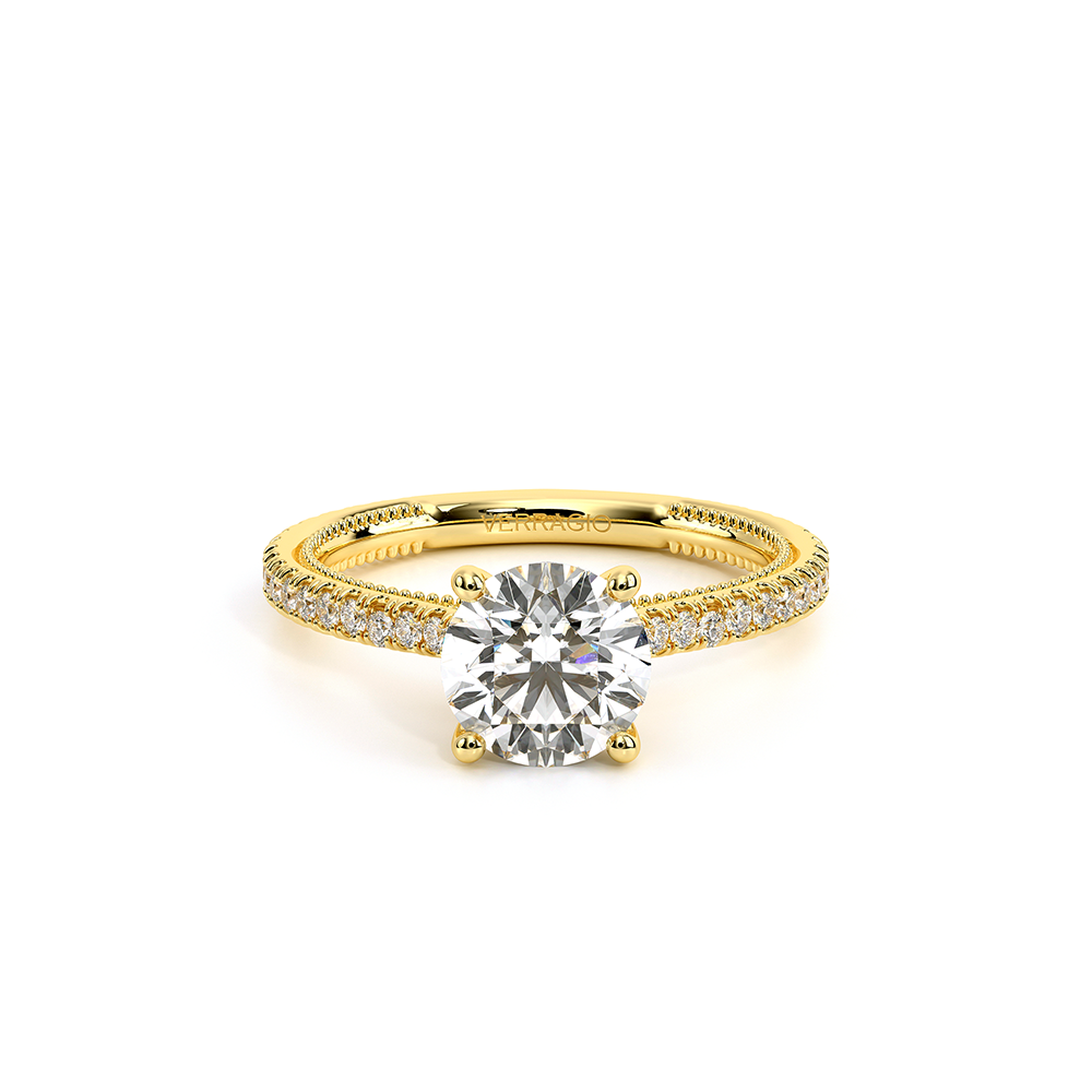 Verragio Pave Round Engagement Ring