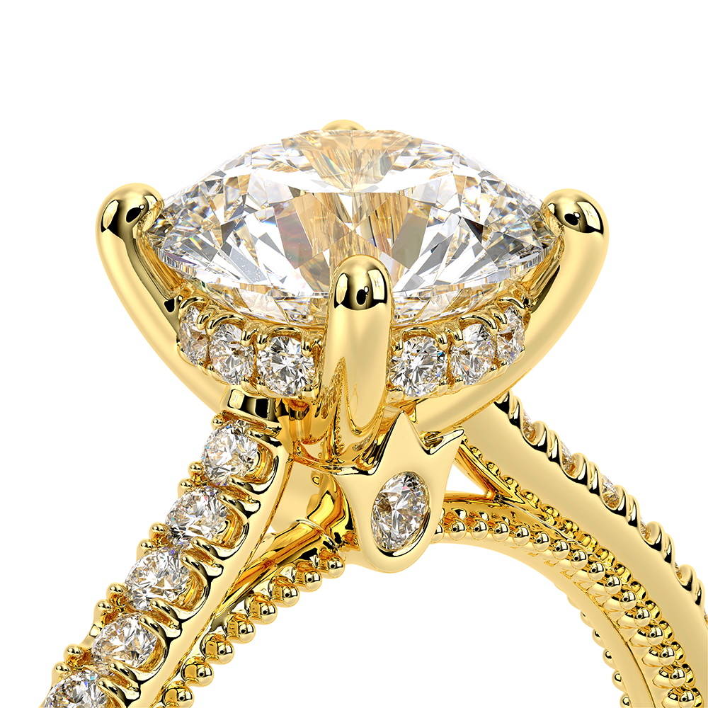 Verragio Pave Round Engagement Ring