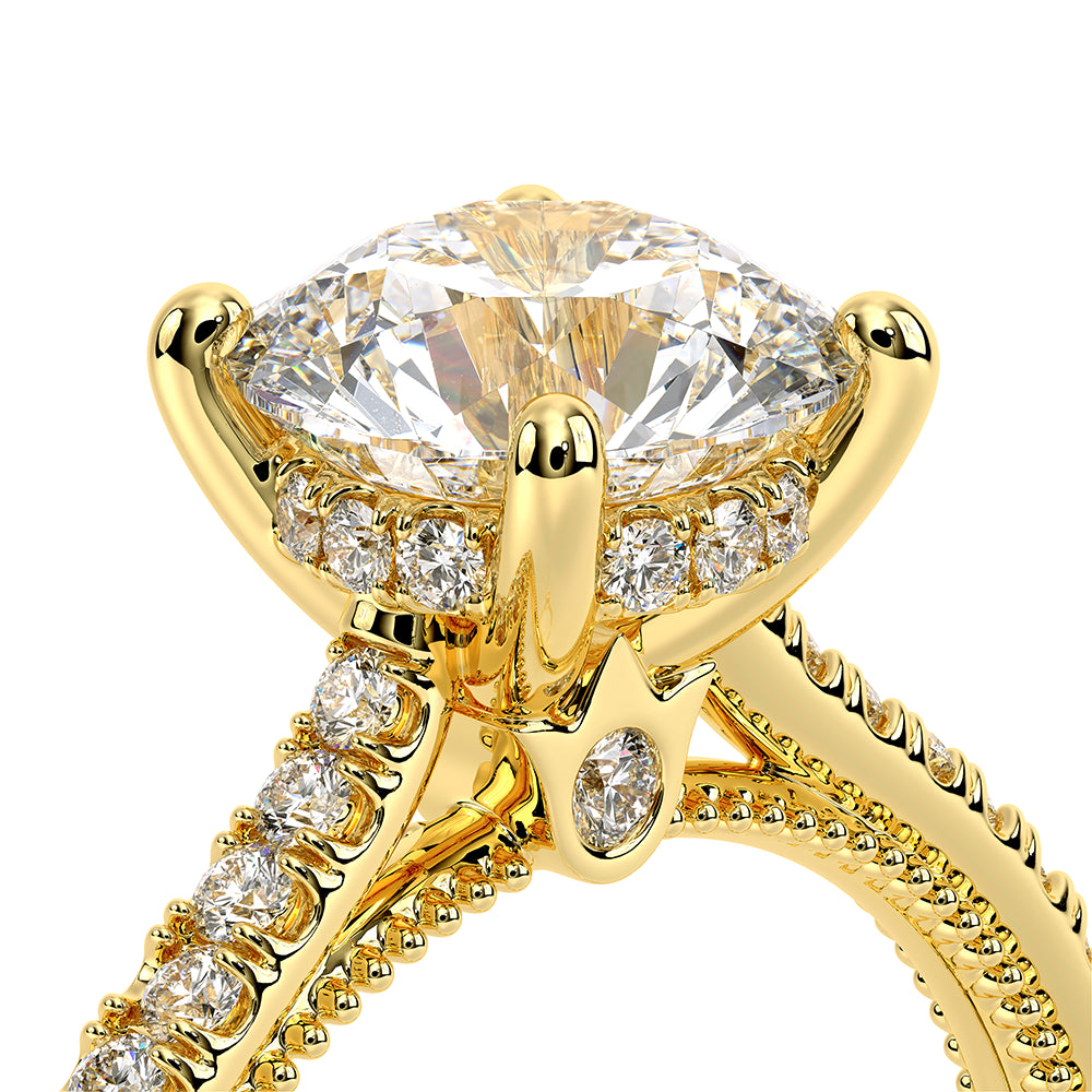 Renaissance-992R13-18K Yellow Gold Round