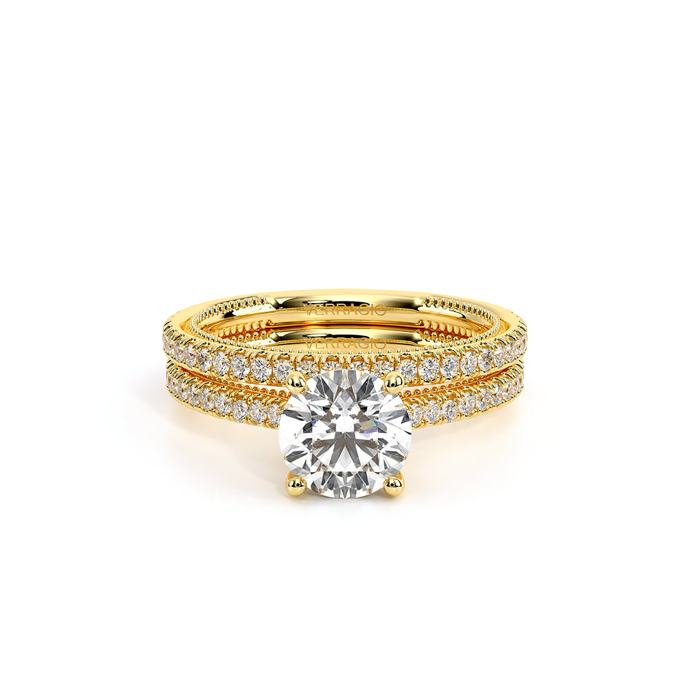 Renaissance-992W13-18K Yellow Gold