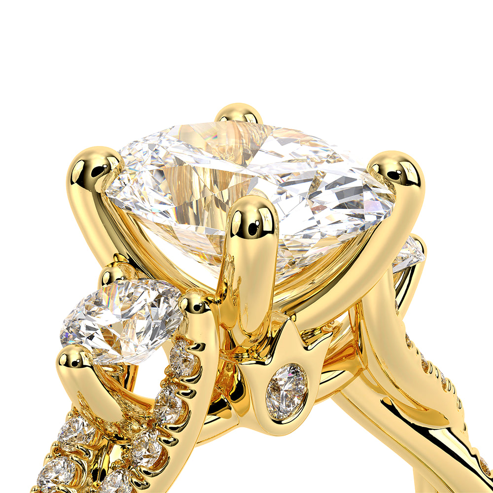 Renaissance-962-3OV12-14K Yellow Gold Oval