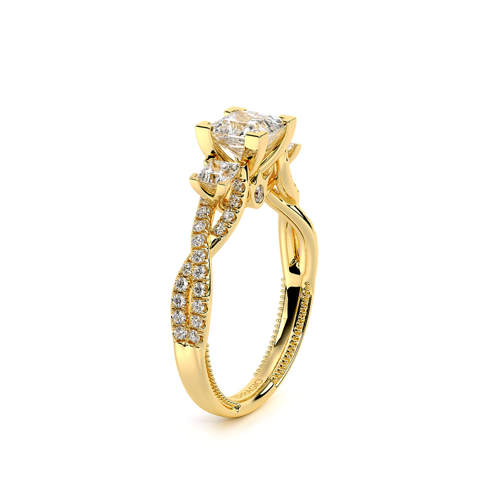 Renaissance-962-3P12-14K Yellow Gold Princess