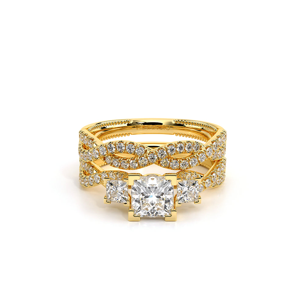 Renaissance-962-3P12-14K Yellow Gold Princess