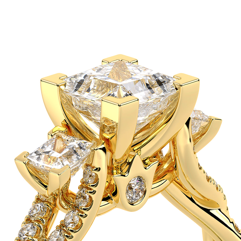 Renaissance-962-3P12-18K Yellow Gold Princess