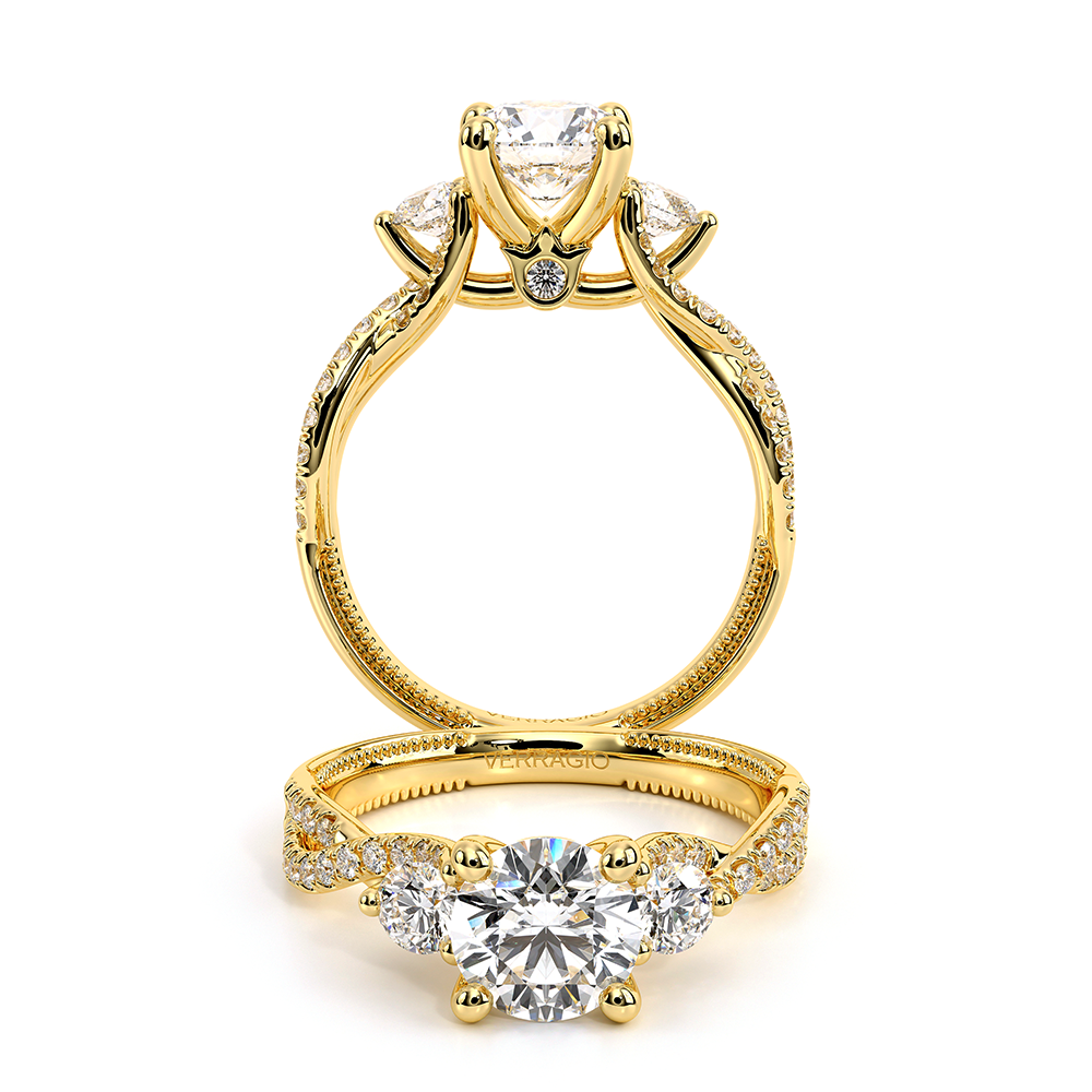 Verragio Round Engagement Ring