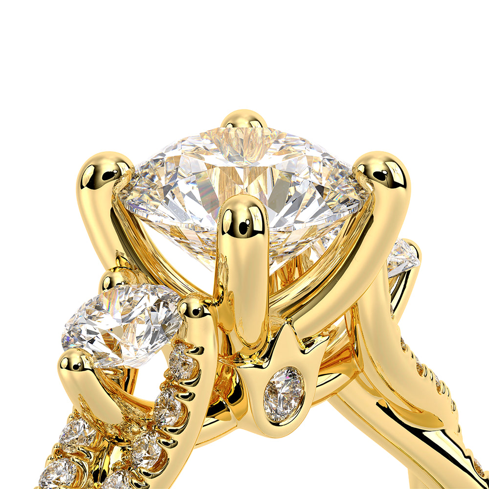 Renaissance-962-3R12-18K Yellow Gold Round