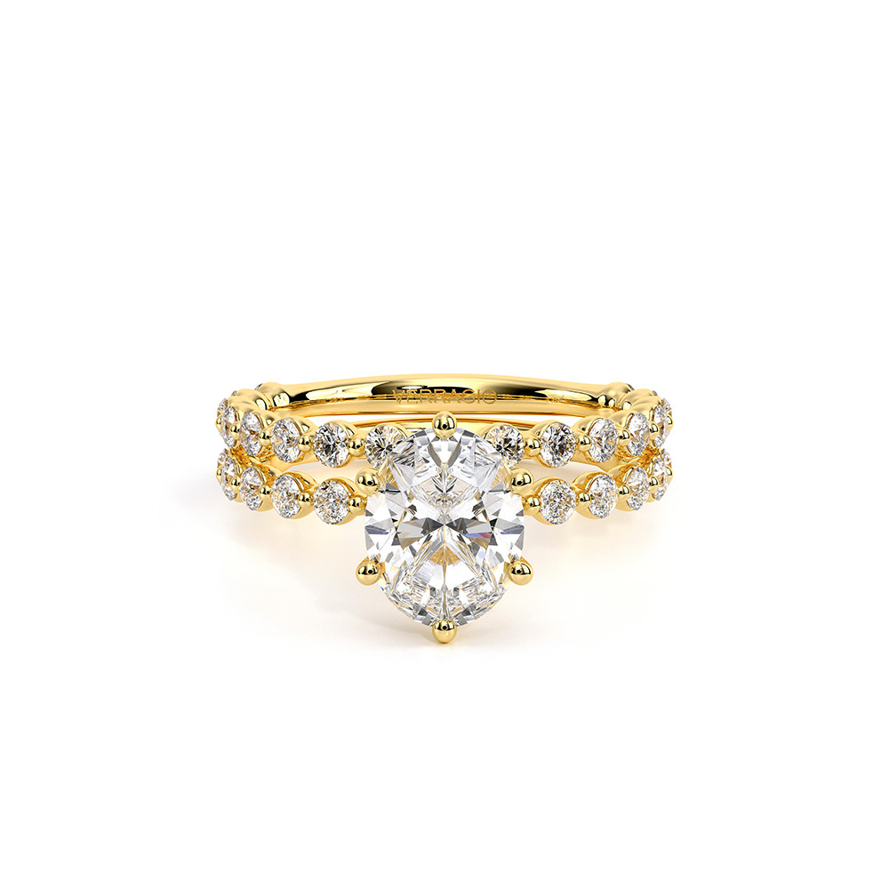Verragio Pave Oval Engagement Ring