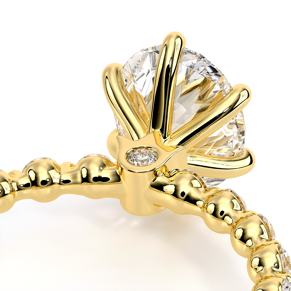 Verragio Pave Oval Engagement Ring