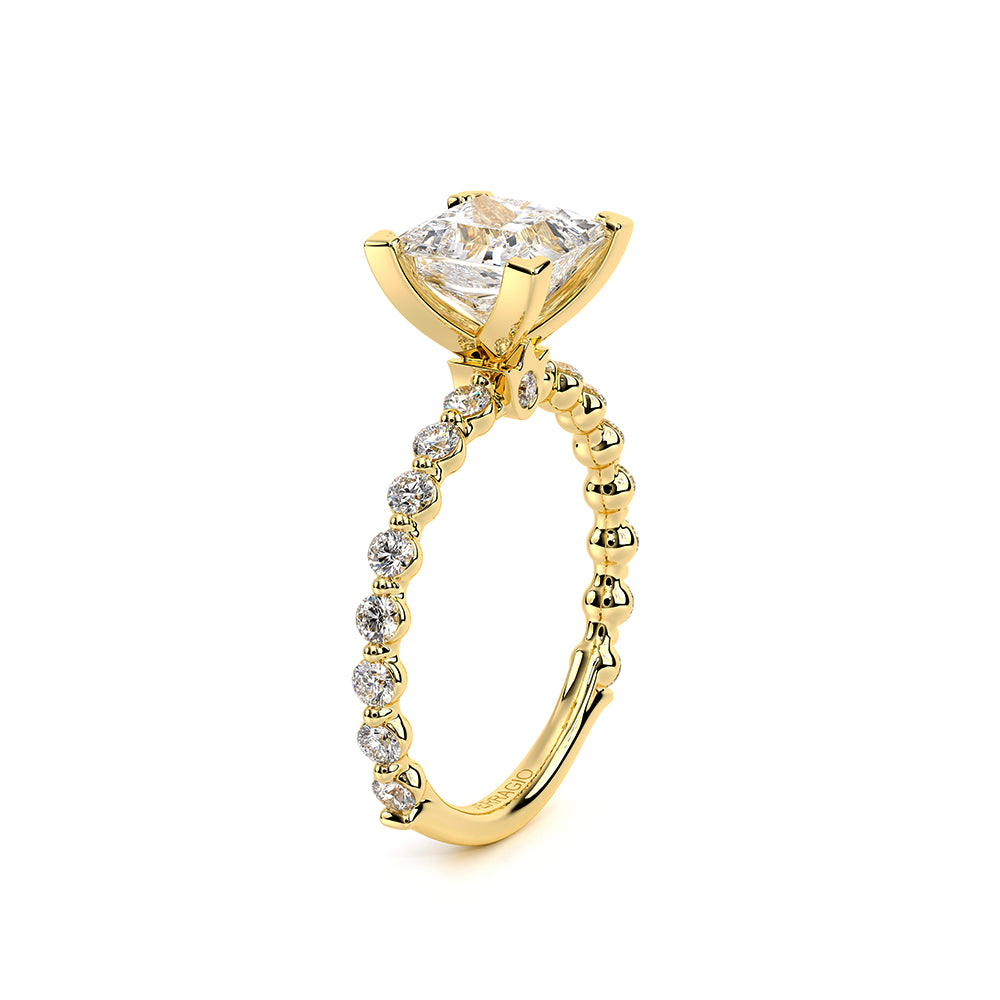Renaissance-989P20-18K Yellow Gold Princess