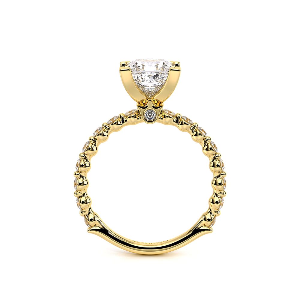 Renaissance-989P20-18K Yellow Gold Princess