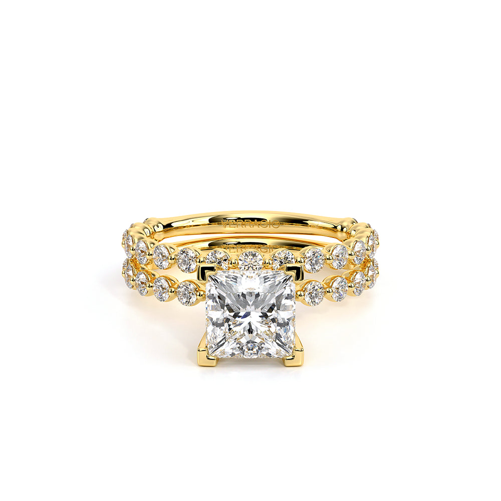 Renaissance-989P20-18K Yellow Gold Princess