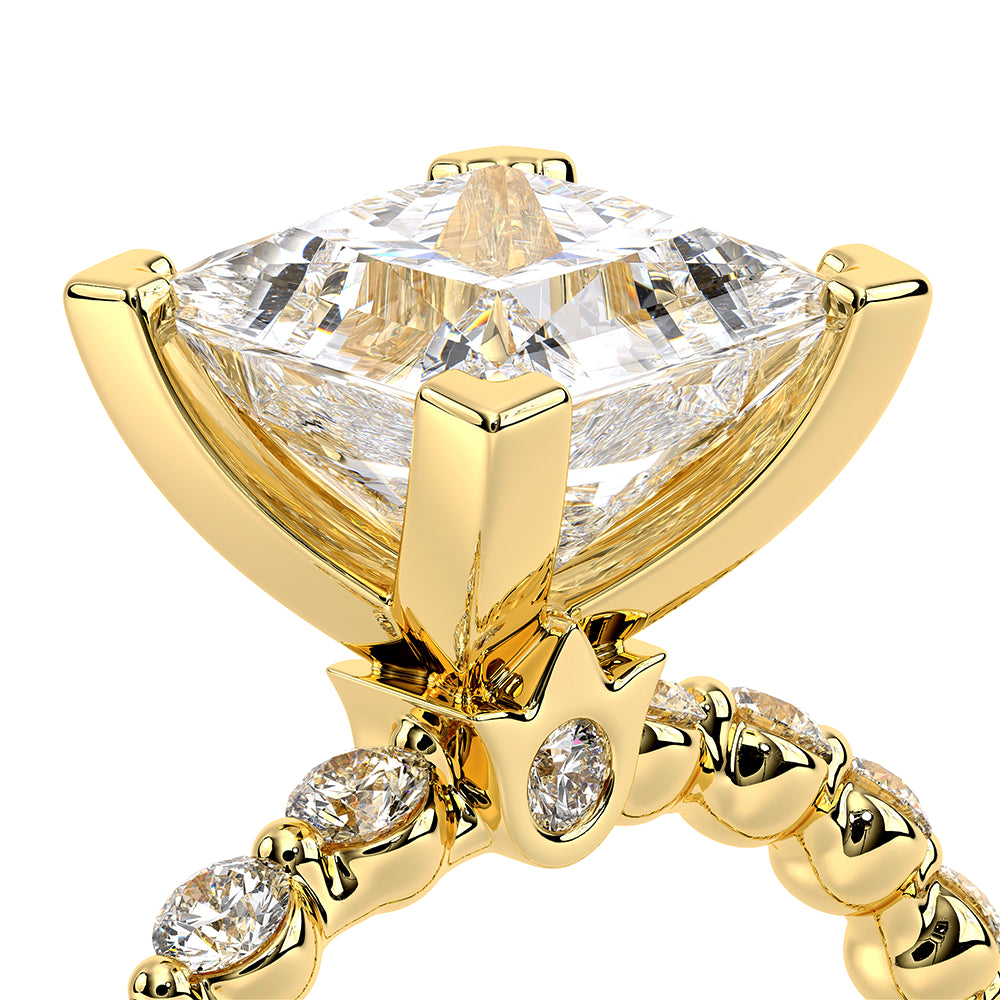 Renaissance-989P20-18K Yellow Gold Princess