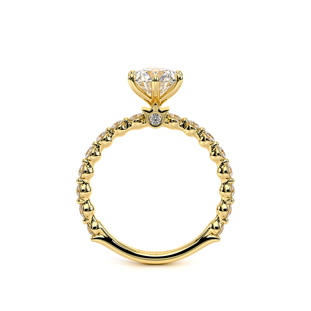 Verragio Pave Round Engagement Ring