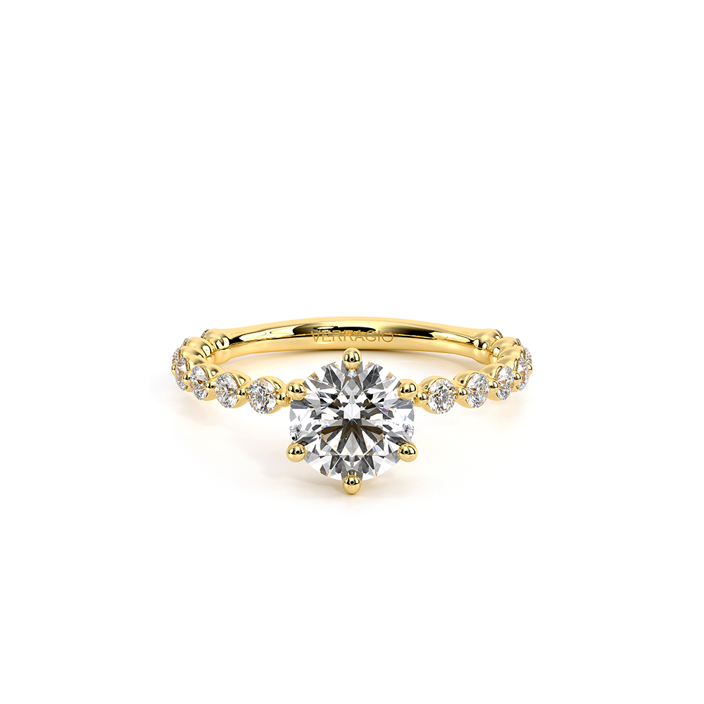 Verragio Pave Round Engagement Ring