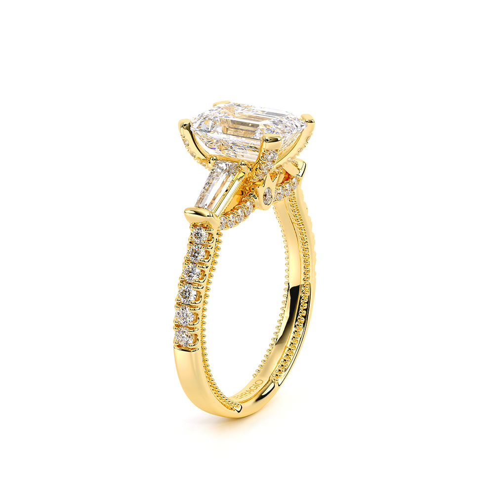 Renaissance-991EM15-14K Yellow Gold Emerald