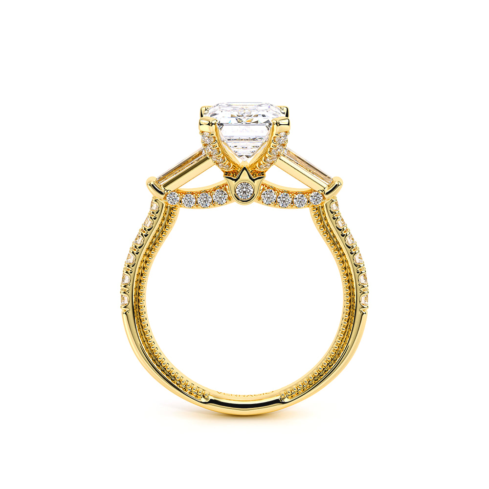 Renaissance-991EM15-14K Yellow Gold Emerald