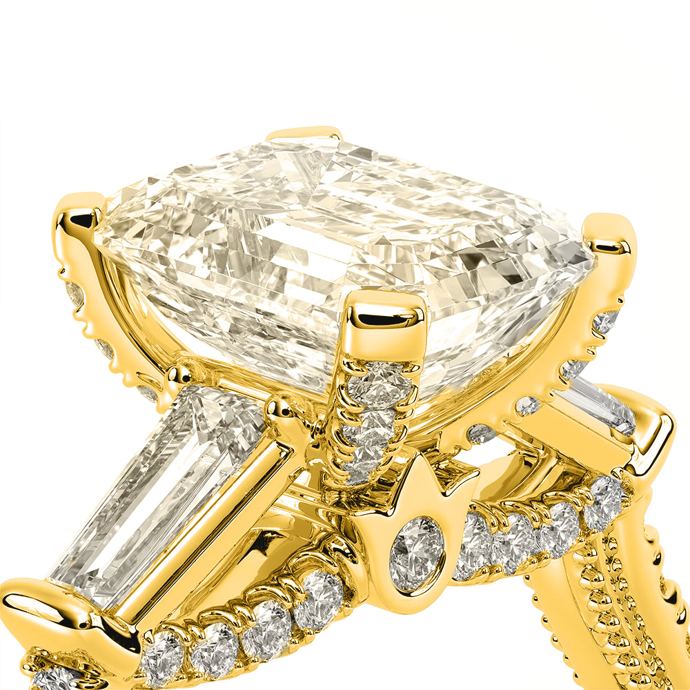 Renaissance-991EM15-14K Yellow Gold Emerald