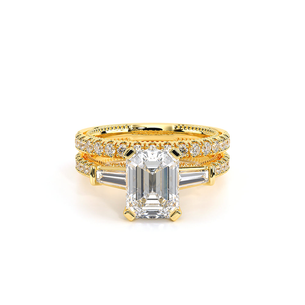 Renaissance-991EM15-14K Yellow Gold Emerald