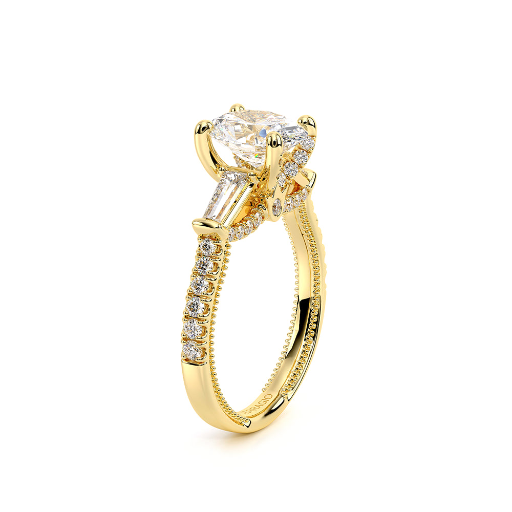 Renaissance-991OV15-18K Yellow Gold Oval