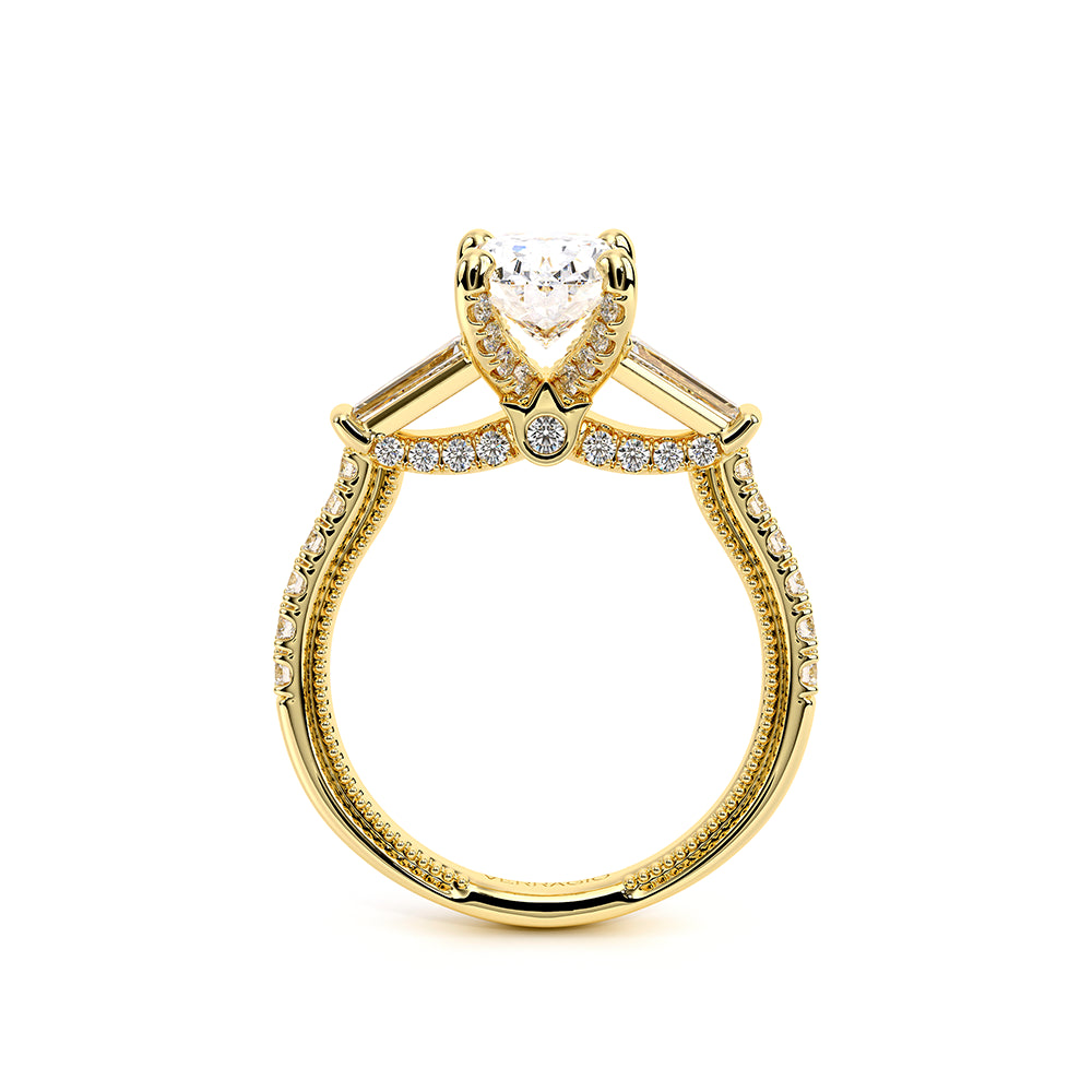 Renaissance-991OV15-18K Yellow Gold Oval