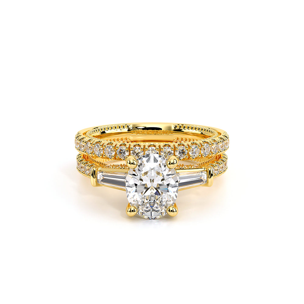 Renaissance-991OV15-18K Yellow Gold Oval