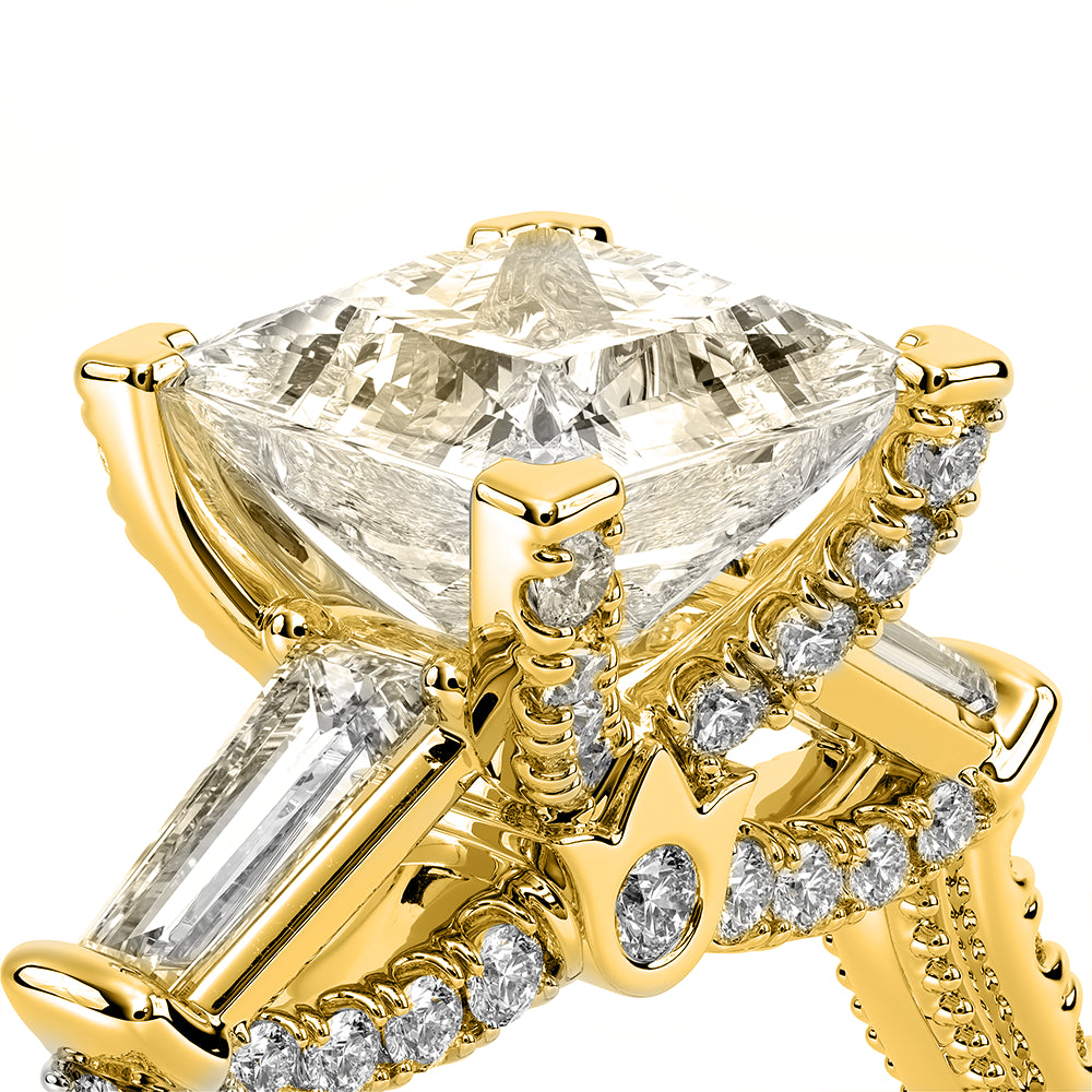 Renaissance-991P15-14K Yellow Gold Princess