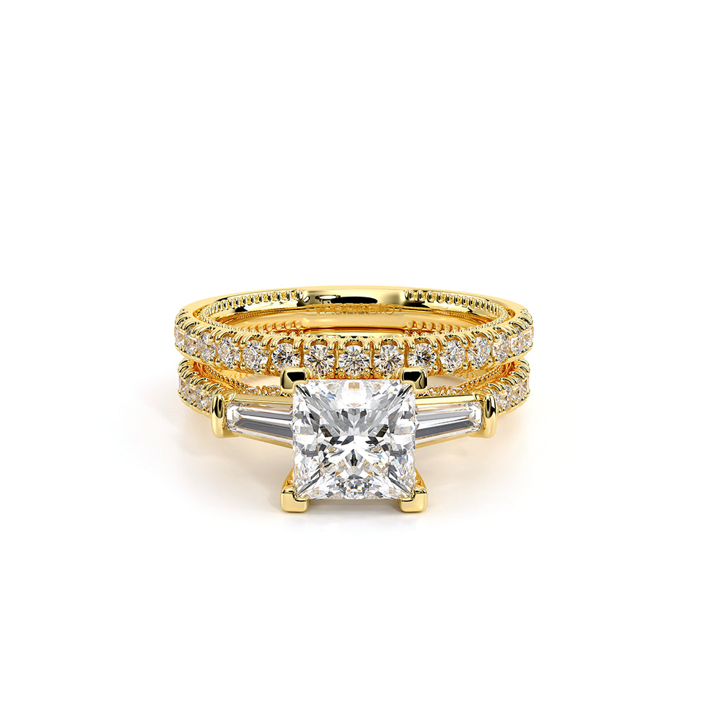 Renaissance-991P15-18K Yellow Gold Princess