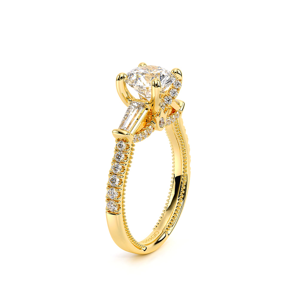 Renaissance-991R15-14K Yellow Gold Round