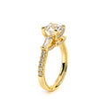 Renaissance-991R15-18K Yellow Gold Round