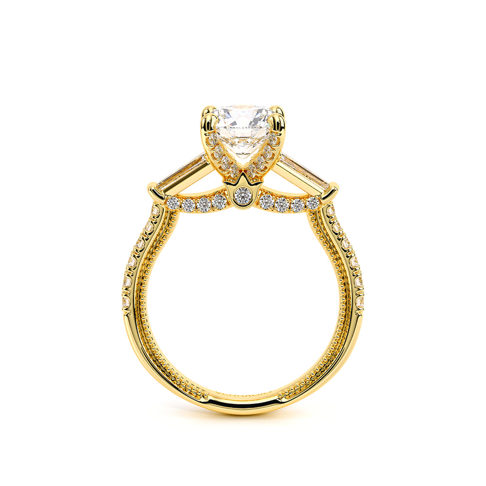 Renaissance-991R15-14K Yellow Gold Round