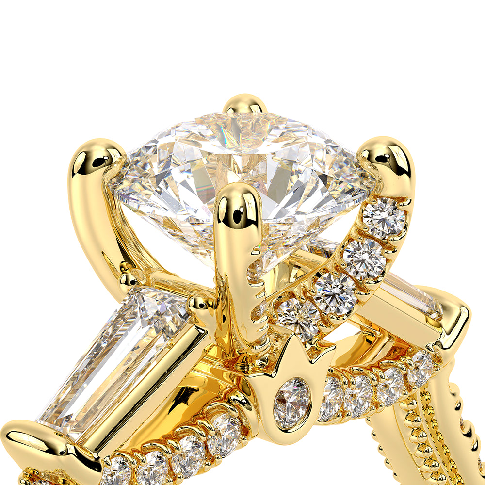 Renaissance-991R15-14K Yellow Gold Round