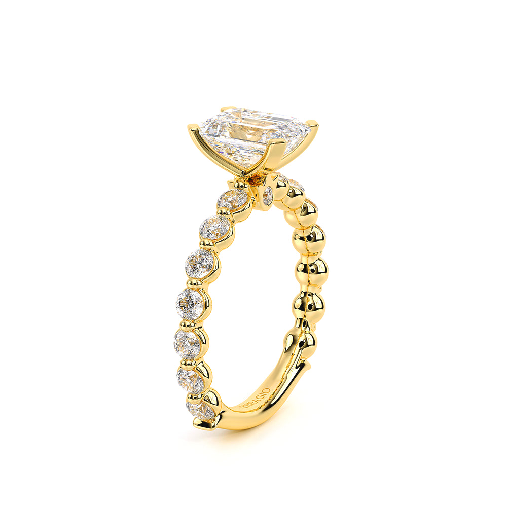 Renaissance-989EM25-18K Yellow Gold Emerald