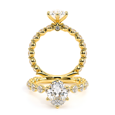 Verragio Pave Oval Engagement Ring