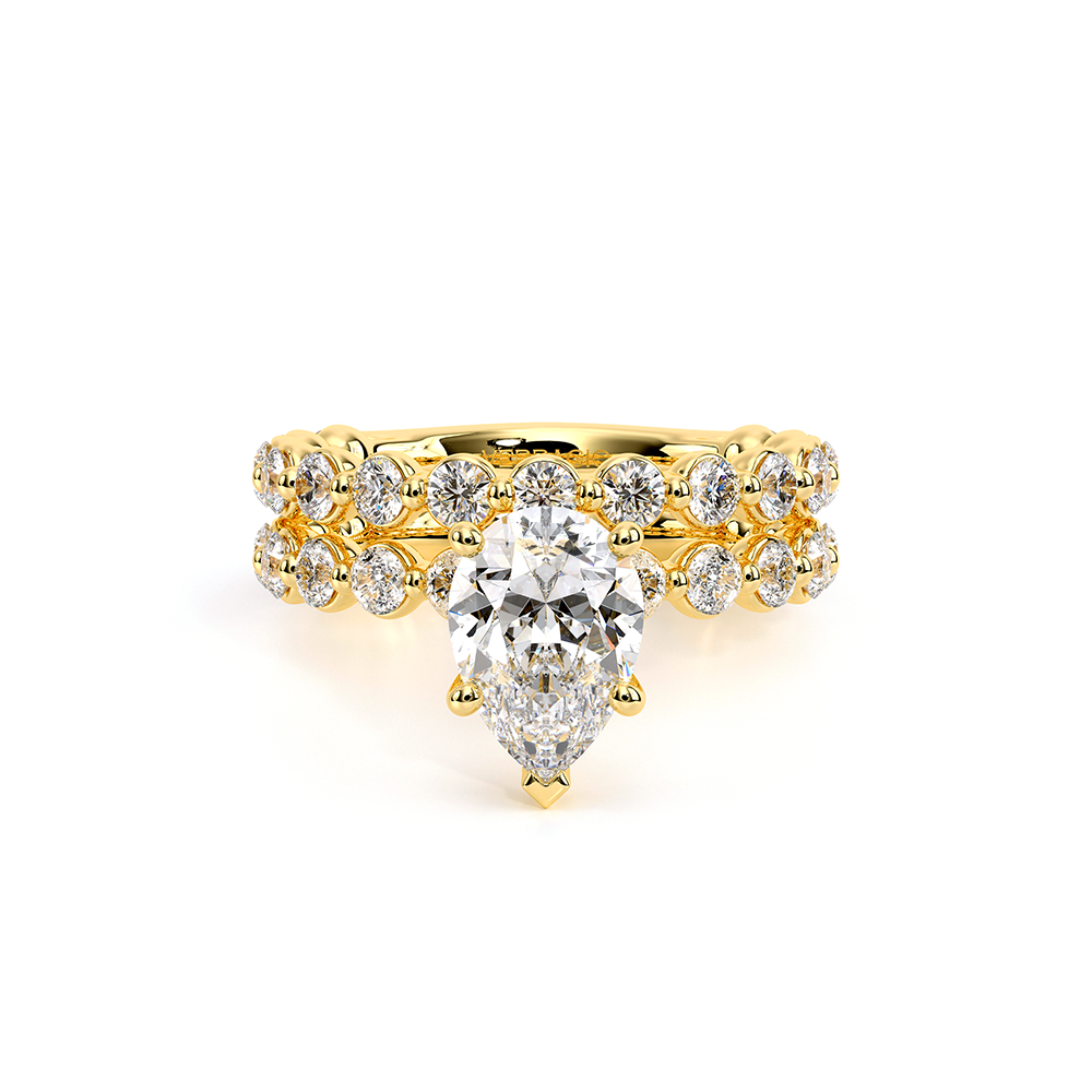 Verragio Pave Pear Engagement Ring