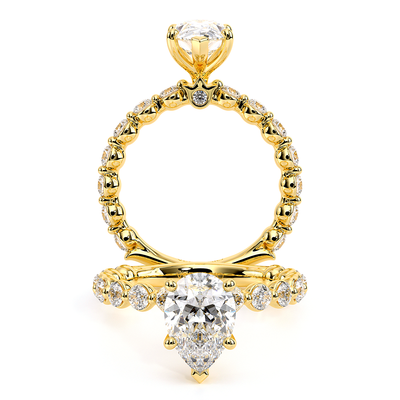 Verragio Pave Pear Engagement Ring