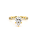 Verragio Pave Pear Engagement Ring