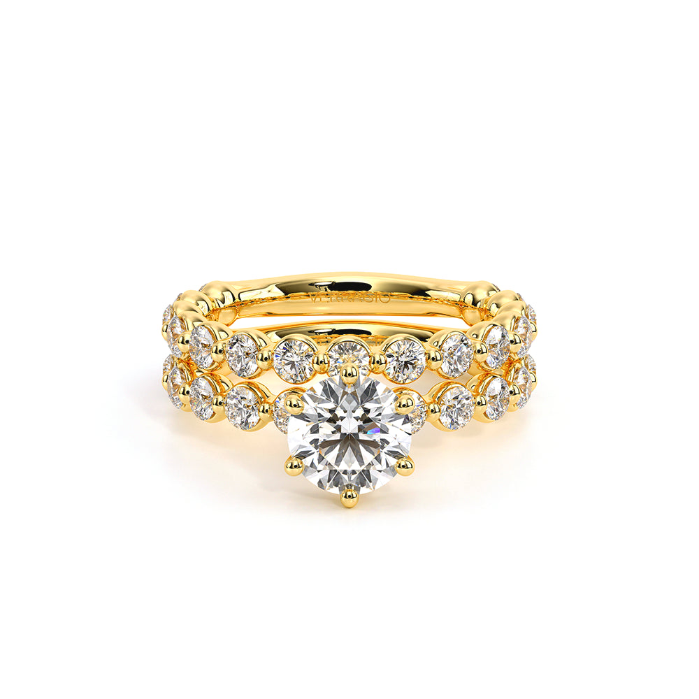Renaissance-989R25-18K Yellow Gold Round