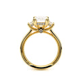 Renaissance-993EM-S-18K Yellow Gold Emerald