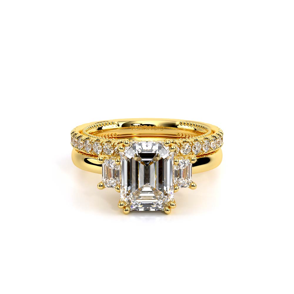 Verragio Emerald Engagement Ring