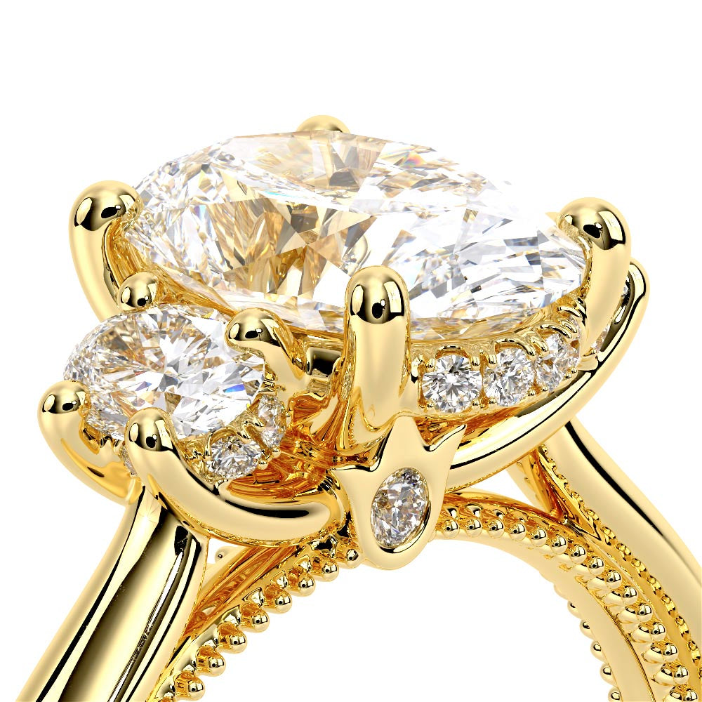 Renaissance-993OV-S-18K Yellow Gold Oval