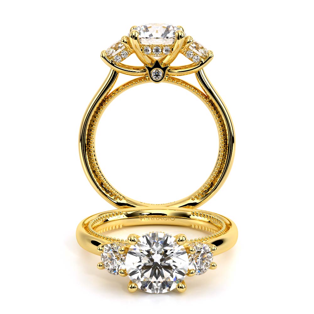 Verragio Round Engagement Ring