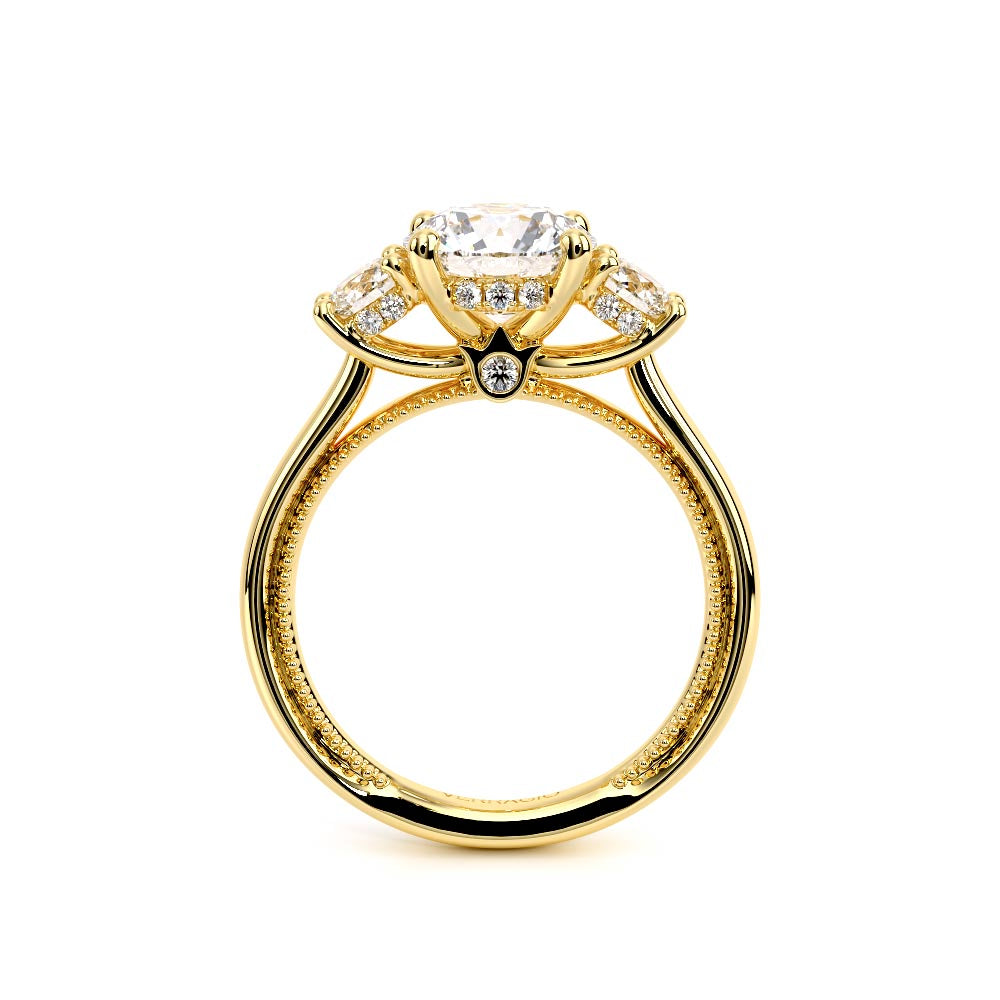 Renaissance-993R-S-14K Yellow Gold Round