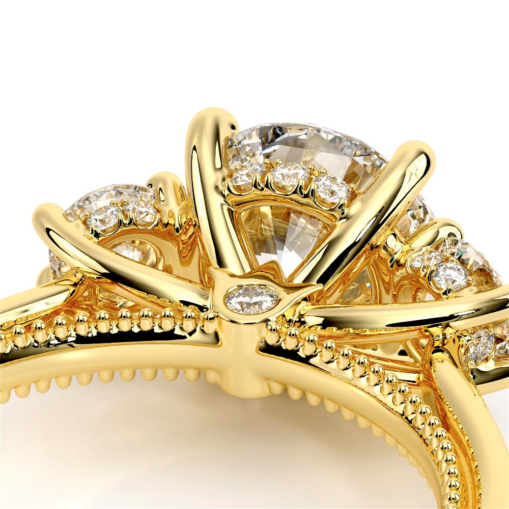 Renaissance-993R-S-14K Yellow Gold Round