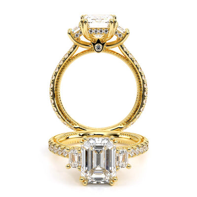 Verragio Emerald Engagement Ring