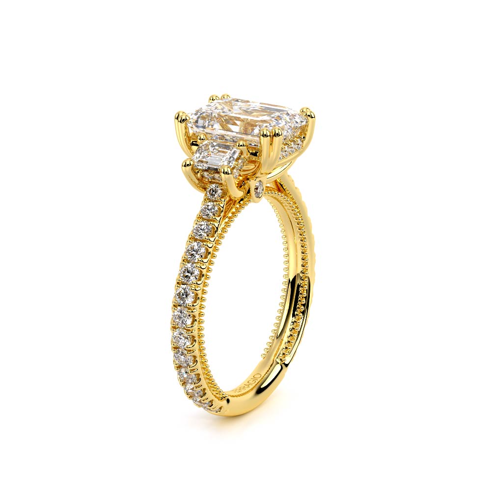 Verragio Emerald Engagement Ring