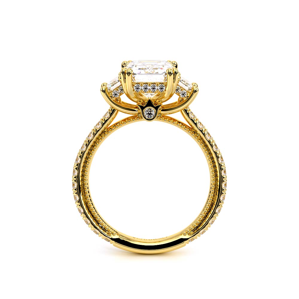 Verragio Emerald Engagement Ring